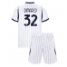 Maillot de foot Inter Milan Federico Dimarco #32 Extérieur vêtements enfant 2026-27 Manches Courtes (+ pantalon court)